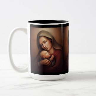 Caneca De Café Em Dois Tons Divine Motherhood