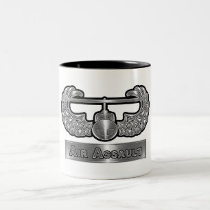 Caneca De Café Em Dois Tons Divisão Aerotransportada 101 Duas Toneladas 11 Oz