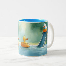 Caneca De Café Em Dois Tons Divisória De Divisória De Divisória De Dois Tons