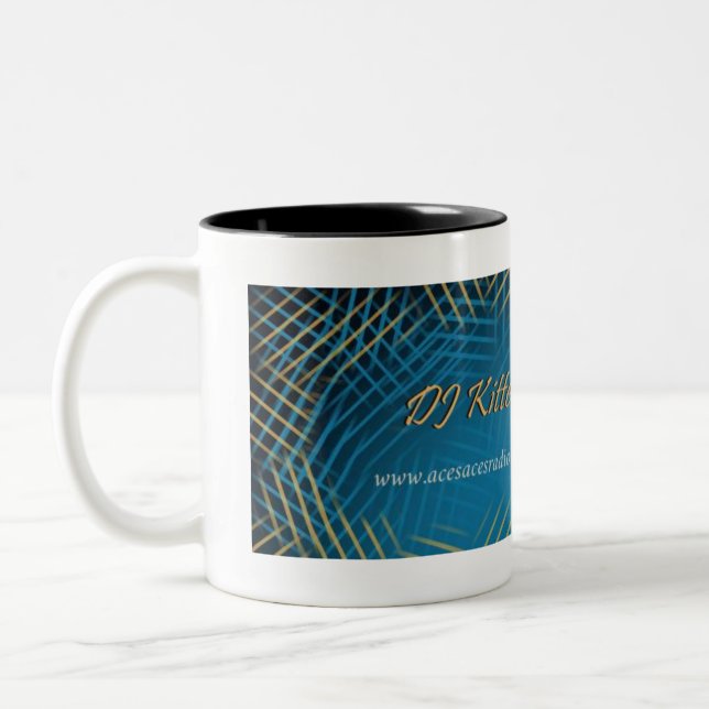 Caneca De Café Em Dois Tons DJ Kitten (Esquerda)