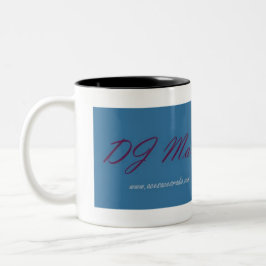 Caneca De Café Em Dois Tons DJ Marie Banner