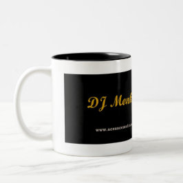 Caneca De Café Em Dois Tons DJ Monkers