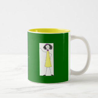 Caneca De Café Em Dois Tons dkpwcolor, dkpwcolor, a esposa do pastor