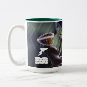 Caneca De Café Em Dois Tons DLV 2019 Dragão Espacial Mug