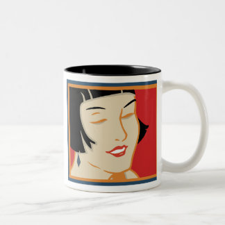 Caneca De Café Em Dois Tons Do "caneca de café do BEBÊ JAZZ"