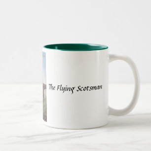 Caneca De Café Em Dois Tons Do "caneca do Scotsman vôo"