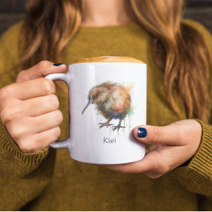 Caneca De Café Em Dois Tons Doce Kiwi, personalizado