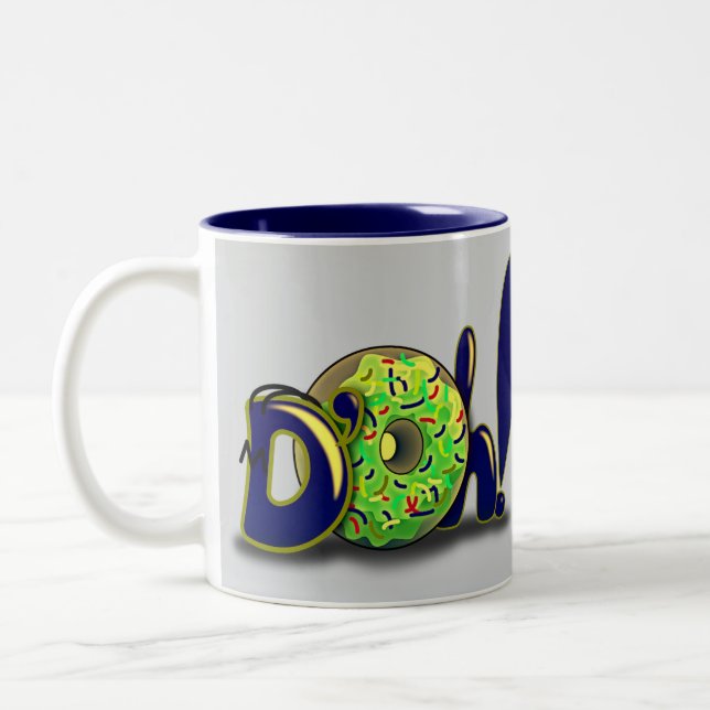 Caneca De Café Em Dois Tons doce surpresa (Esquerda)