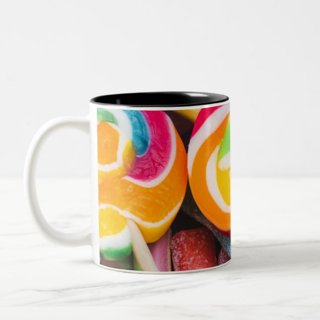 Caneca De Café Em Dois Tons doces (Esquerda)