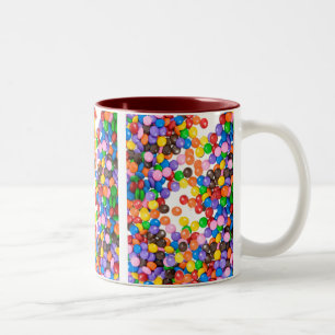 Caneca De Café Em Dois Tons Doces