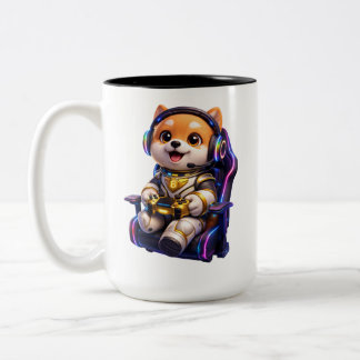Caneca De Café Em Dois Tons DOGI - Doges of Global Impact Baby Bib