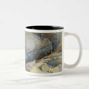 Caneca De Café Em Dois Tons Dois dispositivos em forma de caixa embalados