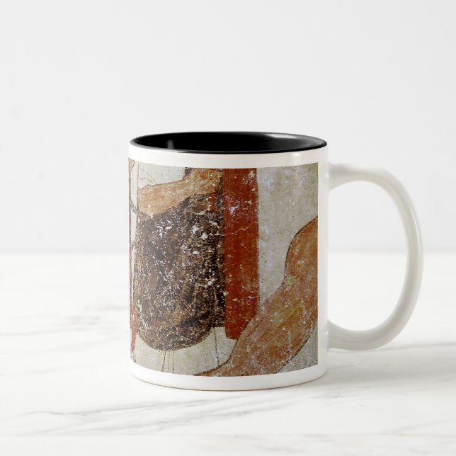 Caneca De Café Em Dois Tons Dois homens, do túmulo do Augursx (Direita)