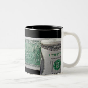 Caneca De Café Em Dois Tons Dois pratas