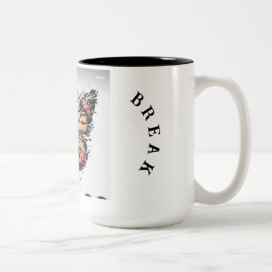 CANECA DE CAFÉ EM DOIS TONS DOIS TONE MUG.O