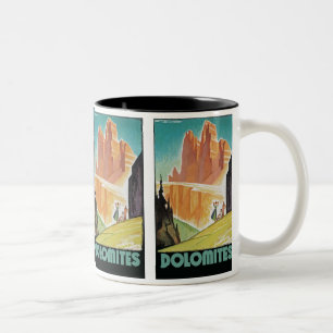Caneca De Café Em Dois Tons Dolomites