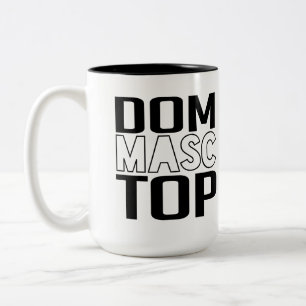 Caneca De Café Em Dois Tons Dom Masc Melhor