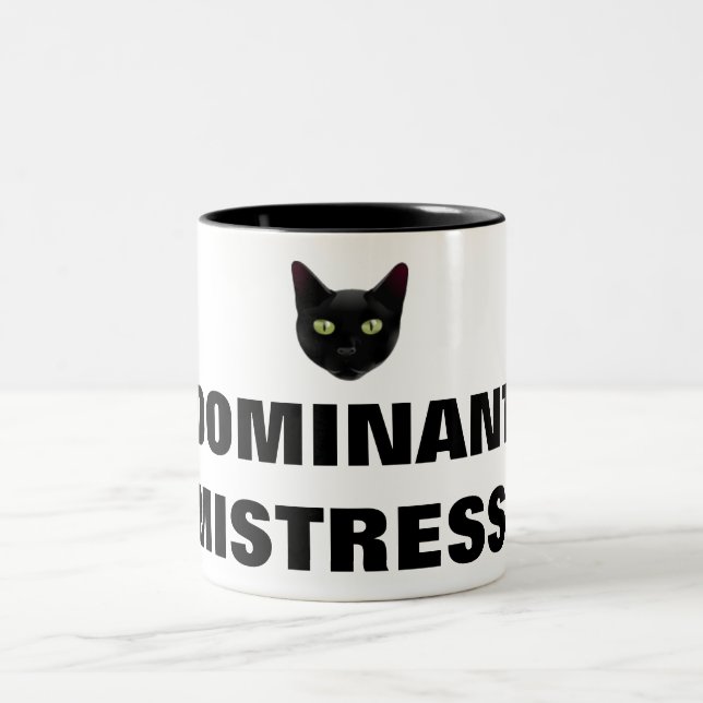CANECA DE CAFÉ EM DOIS TONS DOMINANTE MISTRESS! (Centro)