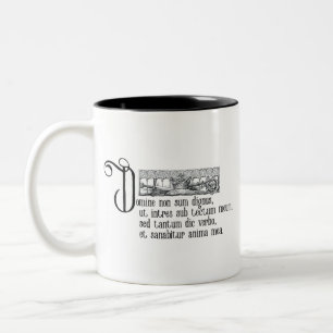Caneca De Café Em Dois Tons Domine non sum dignus