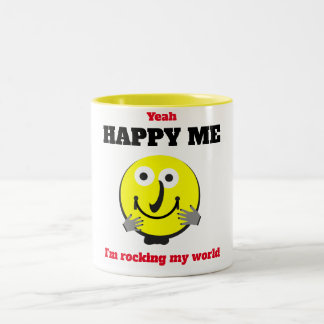 Caneca De Café Em Dois Tons Domingo J Happy Me Mug