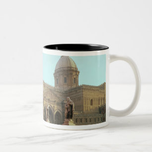 Caneca De Café Em Dois Tons Domo do EL, fundado por Walter, arcebispo de
