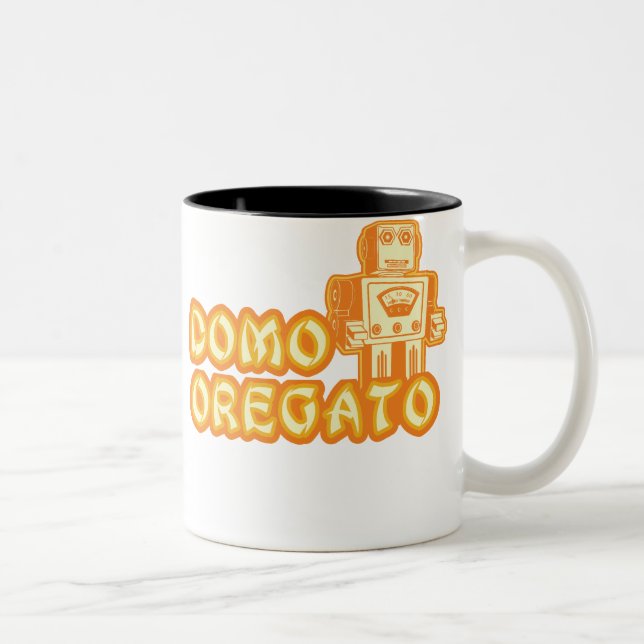 Caneca De Café Em Dois Tons domo_oregato (Direita)