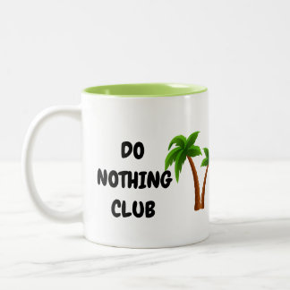 Caneca De Café Em Dois Tons Don What Club Mug