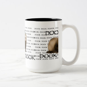 CANECA DE CAFÉ EM DOIS TONS DONINHA DE DOOKING