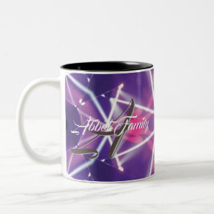 Caneca De Café Em Dois Tons Dons de dia personalizados dos avós