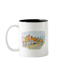 Dourado Hill, Shaftesbury Watercolor