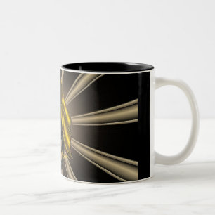Caneca De Café Em Dois Tons Dourado Topaz Dragon Pattern Mug