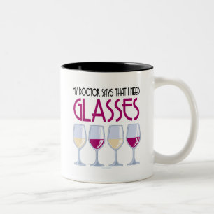 Caneca De Café Em Dois Tons Doutor Dizer Eu Necessidade Vidro