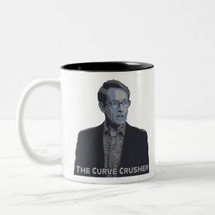 Caneca De Café Em Dois Tons Dr. Ashley Bloomfield O Crusher da Curva