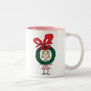 Caneca De Café Em Dois Tons Dr. Seuss Cindy-Lou Quem - Coroa