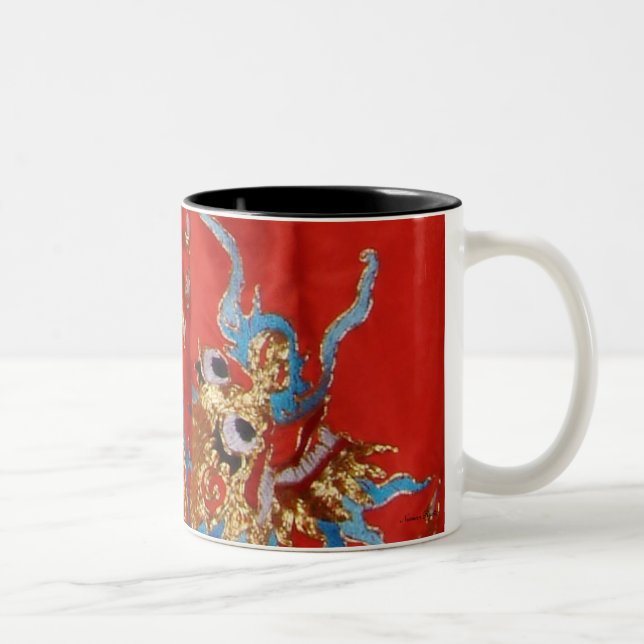 Caneca De Café Em Dois Tons Dragon Mug (Direita)