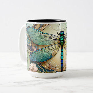 Caneca De Café Em Dois Tons Dragonfly