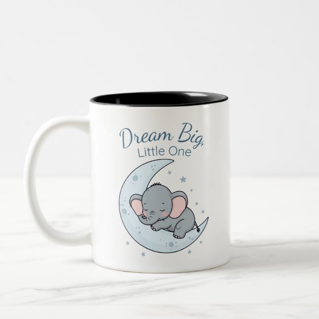 Caneca De Café Em Dois Tons Dream Big, Little One (Esquerda)