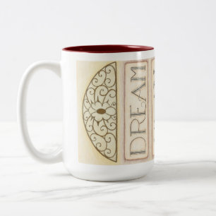 Caneca De Café Em Dois Tons Dream Plan Build Repete Coffee Mug
