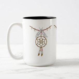 Caneca De Café Em Dois Tons DreamCatcher