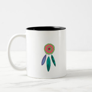 Caneca De Café Em Dois Tons Dreamcatcher