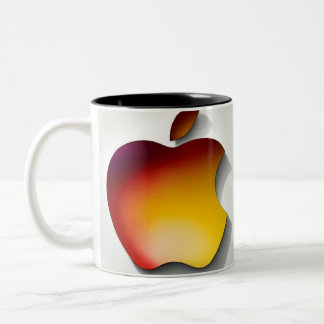 Caneca De Café Em Dois Tons Dreamy Apple Mug Design