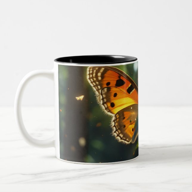 Caneca De Café Em Dois Tons Dreamy Butterfly Mug (Esquerda)