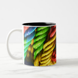 Caneca De Café Em Dois Tons Dreamy Colorful Mug