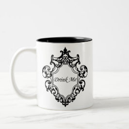 Caneca De Café Em Dois Tons Drink Me!