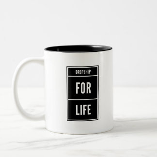 Caneca De Café Em Dois Tons Dropship for Life