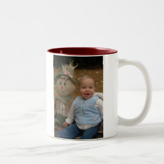 Caneca De Café Em Dois Tons DSC_0277, eu estou feliz ser que mim o louro é meu