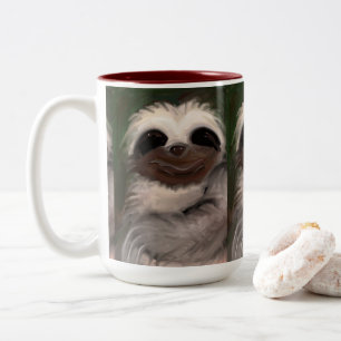 Caneca De Café Em Dois Tons Duas Mug De Café Toneladas