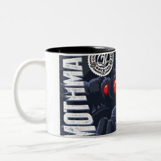Caneca De Café Em Dois Tons Duas Mug de Mothman Toned