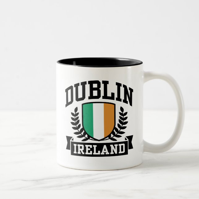 Caneca De Café Em Dois Tons Dublin (Direita)