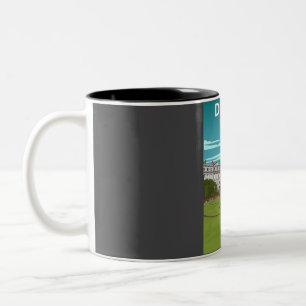 Caneca De Café Em Dois Tons Dublin Irlanda - Poster de viagens de castas
